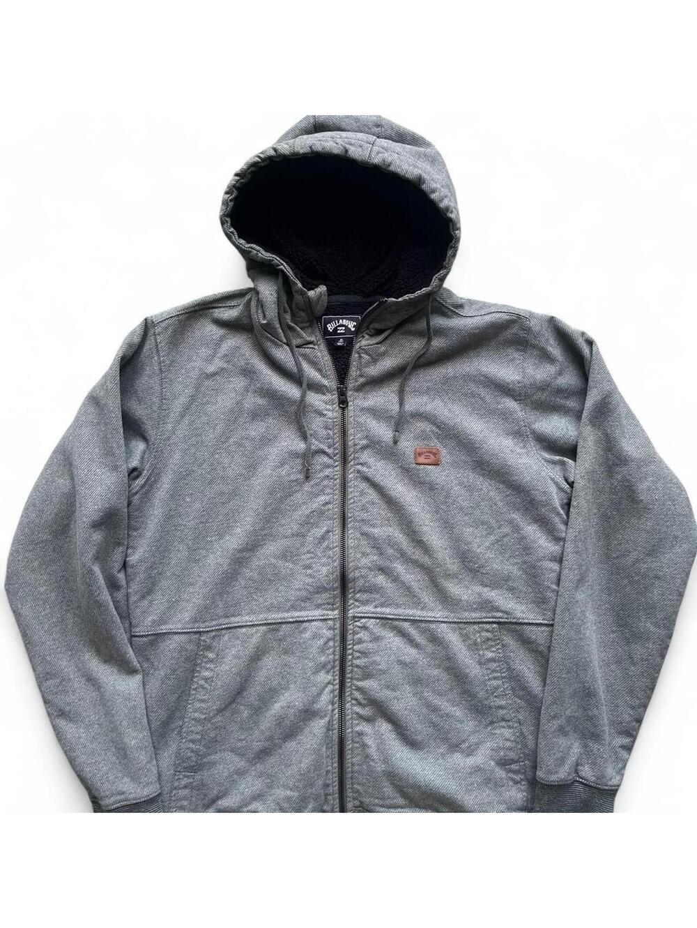 Billabong Hudson Men’s Black Long Sleeve Full Zip Up Hoodie